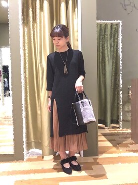「時短コーデ」｜Mizuho☺︎さん（レディース・157cm）の秋コーディネート