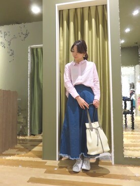 Mizuho☺︎さん（レディース・157cm）の春コーディネート