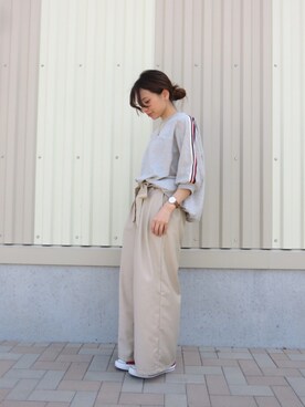 Mizuho☺︎さん（レディース・157cm）の春コーディネート