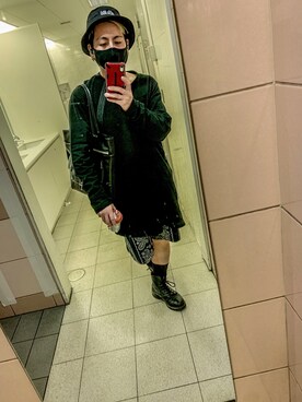 「トイレから失礼しやす」｜「アイテム（帽子）」を使った、jorgeさん（メンズ・169cm）の春コーディネート