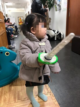 おしゃまんさん（キッズ・80cm）の冬コーディネート