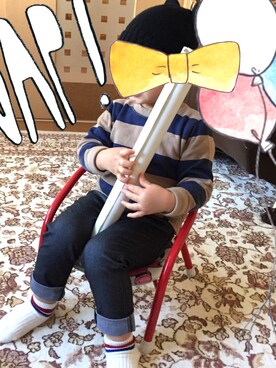 HaruKanaさん（キッズ・100cm）の冬コーディネート