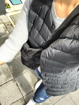 「アーノルドパーマー」｜「アイテム（スリッポン）」を使った、HaruKanaさん（レディース・160cm）の秋コーディネート