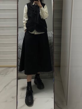 「Detail（ディテール）のアイテム」を使った、yunbaluさん（レディース・154cm）の春コーディネート