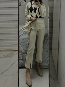 「Detail（ディテール）のアイテム」を使った、yunbaluさん（レディース・154cm）の春コーディネート