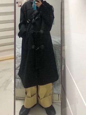 「Beyond Closet（-）のアイテム」を使った、yunbaluさん（レディース・154cm）の冬コーディネート