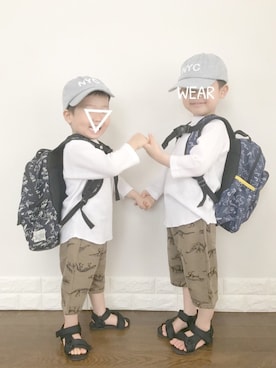 ぽん‪‪☺︎‬さん（キッズ・100cm）の春コーディネート