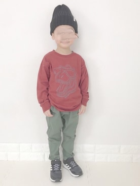 ぽん‪‪☺︎‬さん（キッズ・100cm）の秋コーディネート