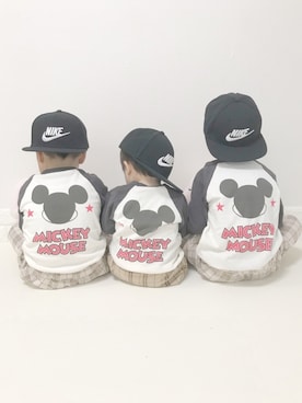 「3BOYS」｜ぽん‪‪☺︎‬さん（キッズ・100cm）の秋コーディネート