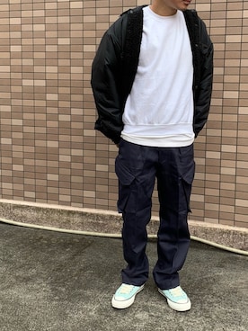 「dead stock」｜LOTさん（メンズ・173cm）の冬コーディネート
