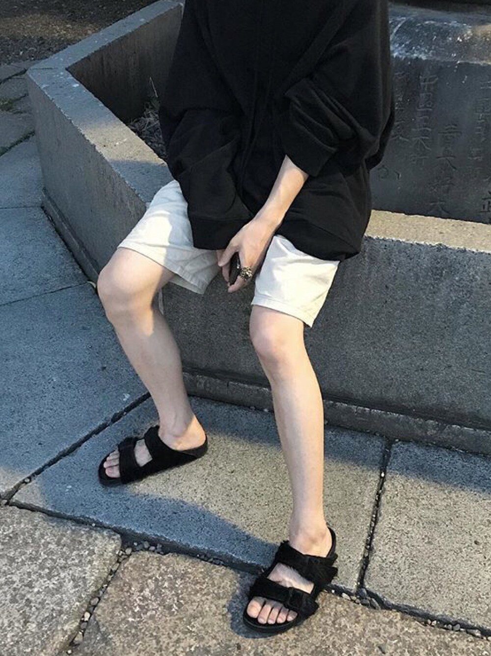 Rick Owens（リックオウエンス）の「ARIZONA-BLACK-（サンダル）」 - WEAR