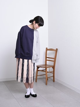 「POU DOU DOU（プードゥドゥ）のアイテム」を使った、【み】 - poudoudouさん（レディース・160cm）の冬コーディネート