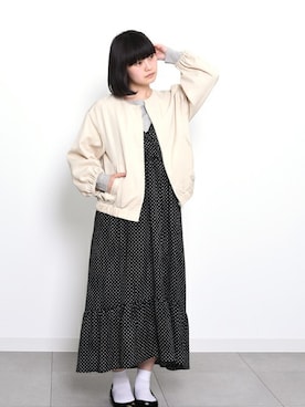 「春ワンピ」｜【み】 - poudoudouさん（レディース・160cm）の春コーディネート