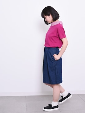 「pou dou dou」｜【み】 - poudoudouさん（レディース・160cm）の春コーディネート