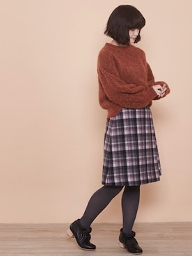 「ほっこり」｜【み】 - poudoudouさん（レディース・160cm）の秋コーディネート