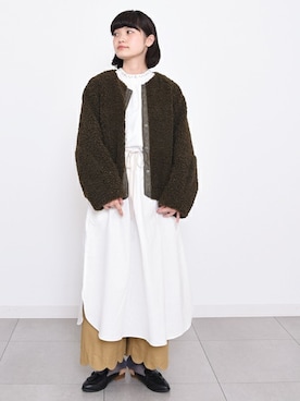 「リンネル」｜【み】 - poudoudouさん（レディース・160cm）の秋コーディネート