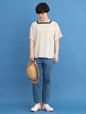 「POU DOU DOU（プードゥドゥ）のアイテム」を使った、【み】 - poudoudouさん（レディース・160cm）の夏コーディネート