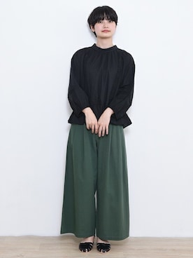 「ショートヘア」｜【み】 - poudoudouさん（レディース・160cm）の夏コーディネート