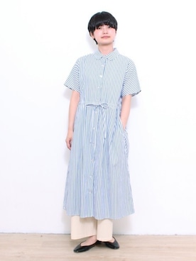 「POU DOU DOU（プードゥドゥ）のアイテム（その他パンツ）」を使った、【み】 - poudoudouさん（レディース・160cm）の夏コーディネート
