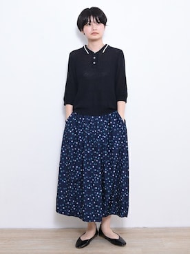 「ショートヘア」｜【み】 - poudoudouさん（レディース・160cm）の夏コーディネート