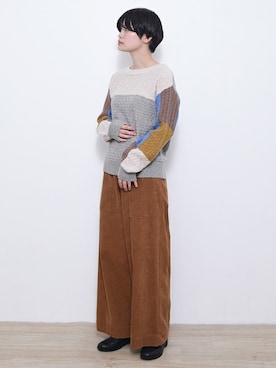 「ショートヘア」｜【み】 - poudoudouさん（レディース・160cm）の秋コーディネート