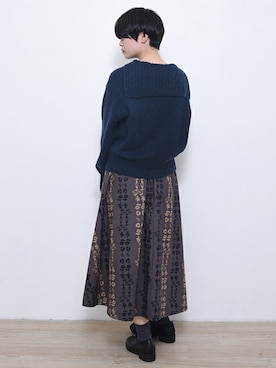 「ショートヘア」｜【み】 - poudoudouさん（レディース・160cm）の秋コーディネート