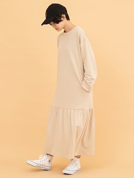 「キャップ女子」｜【み】 - poudoudouさん（レディース・160cm）の秋コーディネート