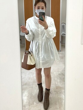 sayaさん（レディース・160cm）の春コーディネート