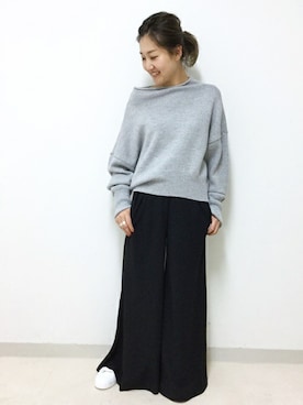 「アイテム（イヤリング（片耳用））」を使った、AYAさん（レディース・162cm）の夏コーディネート