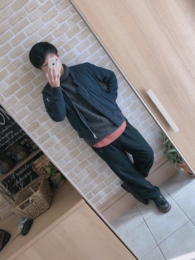 jinさん（メンズ・163cm）の冬コーディネート