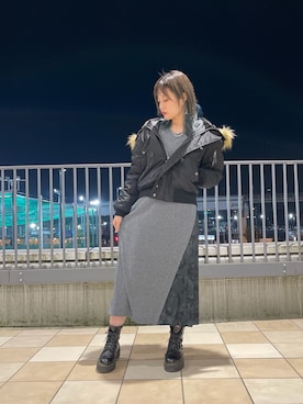 nさん（レディース・167cm）の冬コーディネート