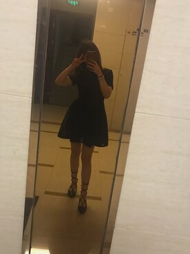 「Aquazzura（アクアズーラ）のアイテム」を使った、-bettyさん（レディース・161cm）の春コーディネート