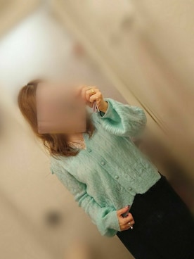 「axes femme POETIQUE（アクシーズファムポエティック）のアイテム（キャミソール）」を使った、LANさん（レディース・150cm）の冬コーディネート