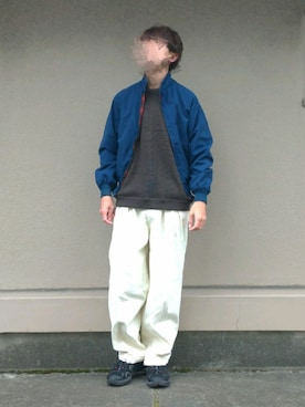 「春カラー」｜「アイテム（その他アウター）」を使った、mishさん（メンズ・173cm）の春コーディネート