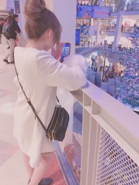 「dazzlin（ダズリン）のアイテム（ダウンジャケット/コート）」を使った、しおさん（レディース・150cm）の秋コーディネート
