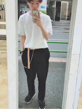 てるみさん（メンズ・172cm）の夏コーディネート