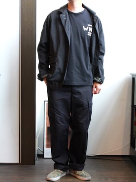 「WORK NOT WORK URBAN RESEARCH（ワークノットワークアーバンリサーチ）のアイテム（その他アウター）」を使った、HAYASHiさん（メンズ・170cm）の夏コーディネート