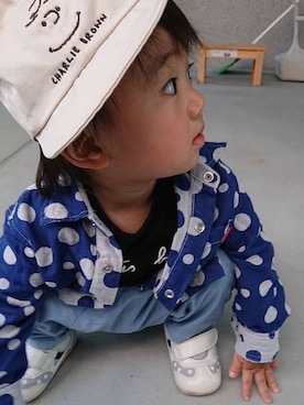 kanachanさん（キッズ・80cm）の春コーディネート