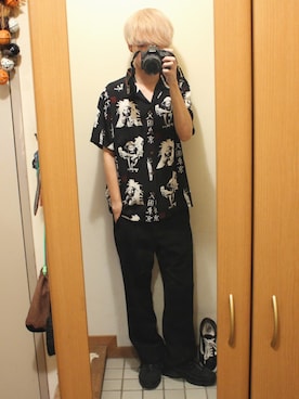 「ワコマリア」｜「アイテム（その他）」を使った、RIKUさん（メンズ・168cm）の夏コーディネート