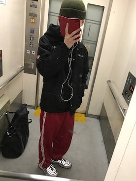 「airmax」｜「アイテム（その他）」を使った、RIKUさん（メンズ・168cm）の冬コーディネート