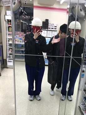 「DIME（ダイム）のアイテム（帽子）」を使った、RIKUさん（メンズ・168cm）の春コーディネート