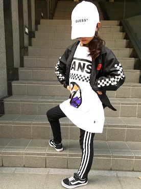 ゆちゃぴ♡さんの（VANS | バンズ）を使ったコーディネート