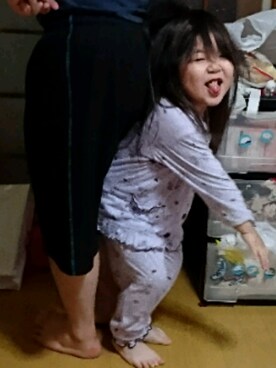 「UNIQLO（ユニクロ）のアイテム（その他）」を使った、ちむちゃまさん（キッズ・100cm）の秋コーディネート
