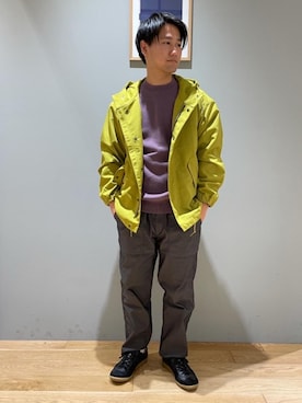 「GLR/ lab」｜北村さん（メンズ・164cm）の冬コーディネート