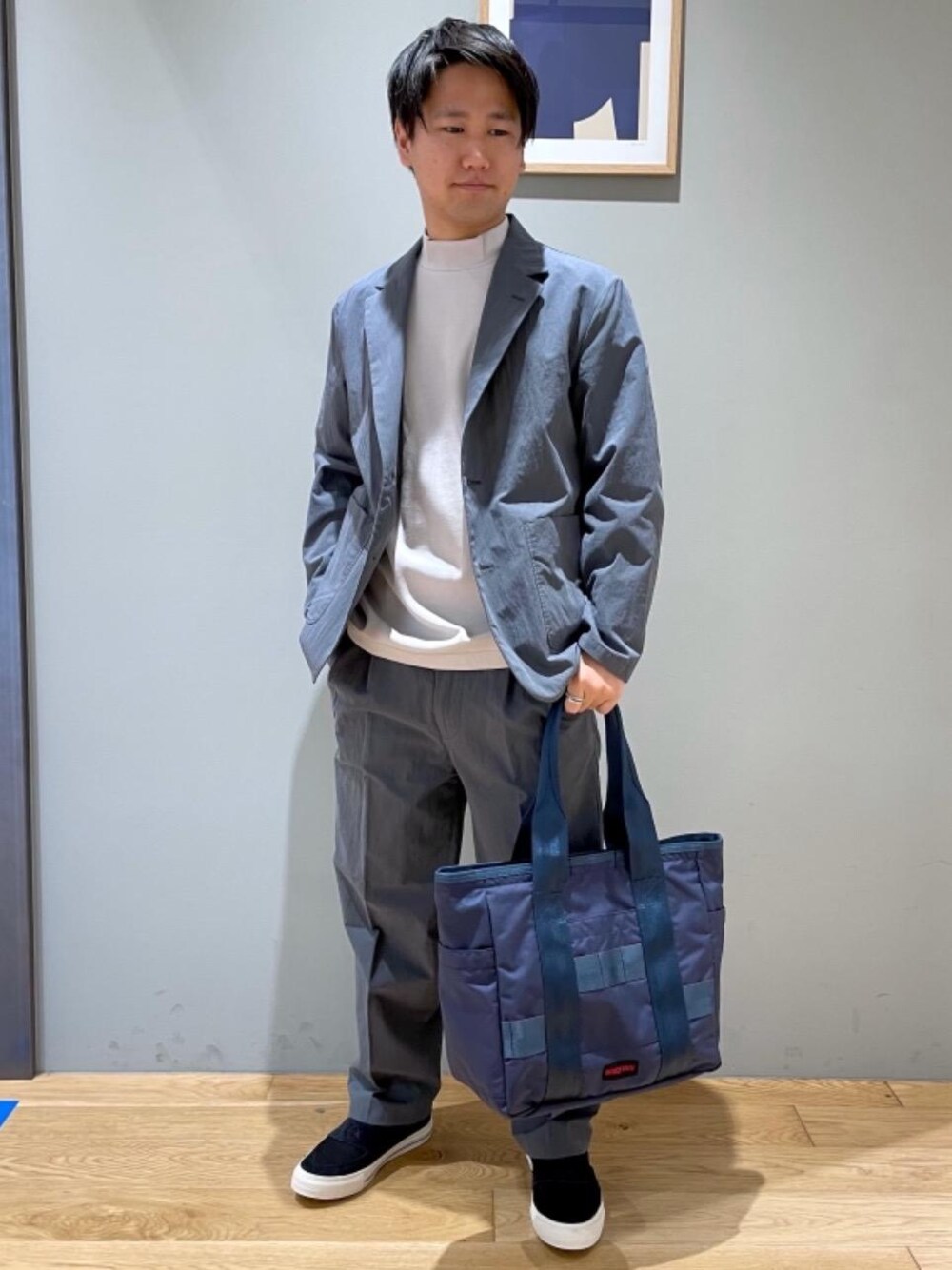 BRIEFING×green label relaxingバケット トートバッグ-