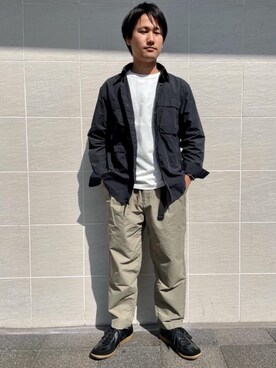 「GLR/ lab」｜北村さん（メンズ・164cm）の春コーディネート