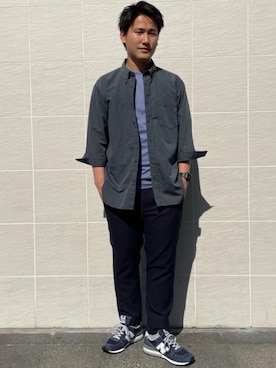 北村さん(メンズ・164cm)の春コーディネート