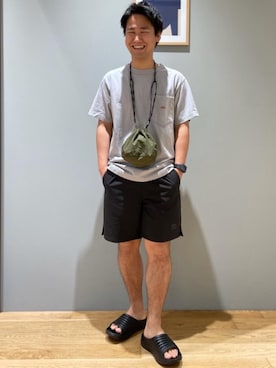「■THE NORTH FACE」｜北村さん（メンズ・164cm）の夏コーディネート