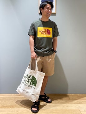 「■THE NORTH FACE」｜北村さん（メンズ・164cm）の夏コーディネート