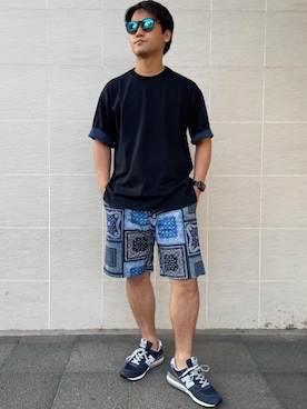 北村さん(メンズ・164cm)の夏コーディネート
